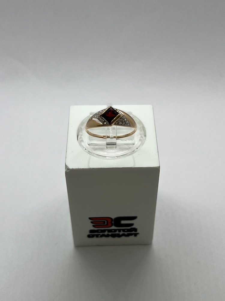 КОЛКМИ585 КОЛЬЦО С КАМНЯМИ (Au 585)