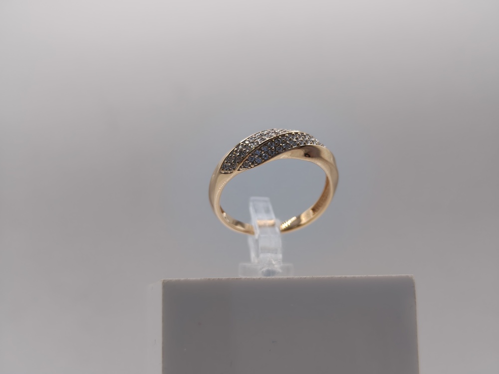 КОЛКМИ585 КОЛЬЦО С КАМНЯМИ (Au 585)