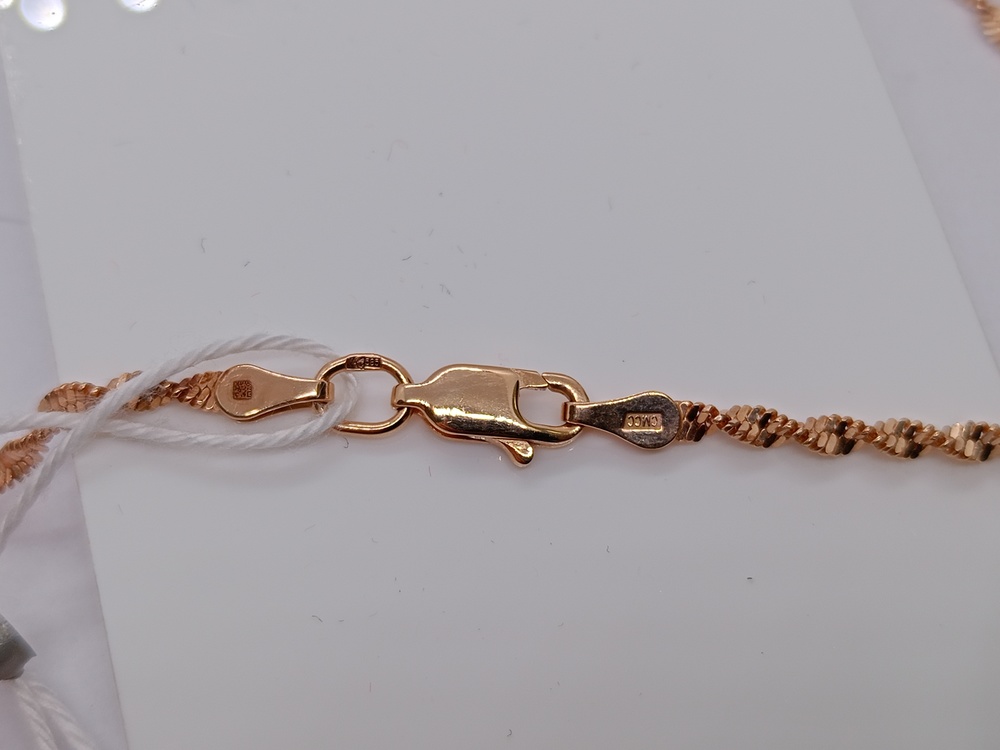 ЦЛСИ585 ЦЕПЬ ПОЛНОВЕСНАЯ Сингапур (Au 585)