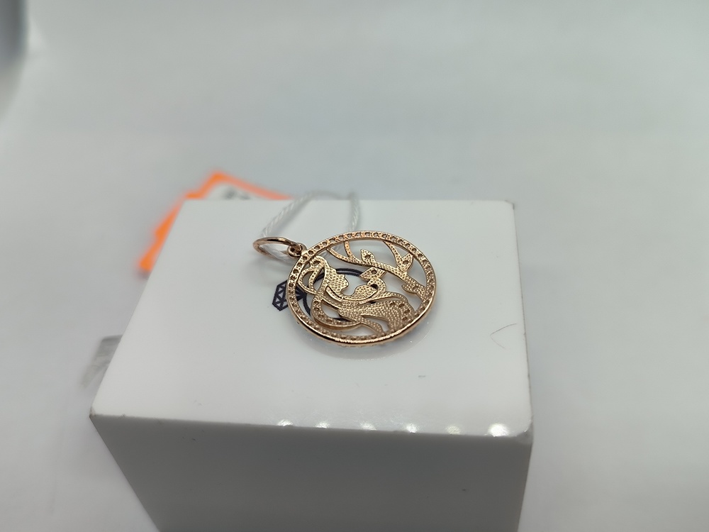 ПОДВЕСКА С КАМНЯМИ (Au 585)