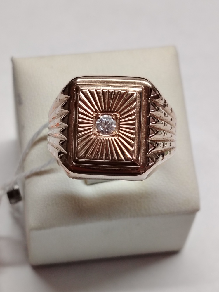 ПЕЧКМ585 ПЕЧАТКА С КАМНЕМ (Au 585)