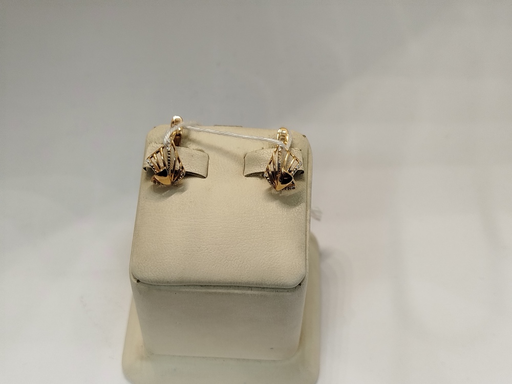 СЕРЬГИ С КАМНЯМИ (Au 585)