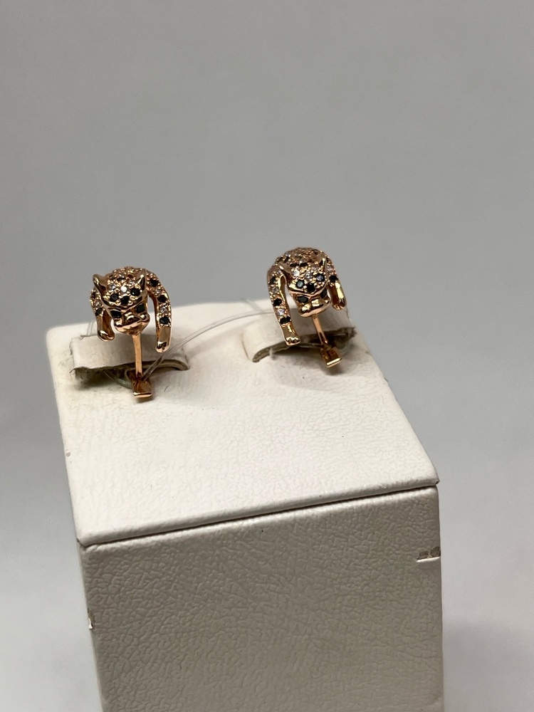 СЕРЬГИ С КАМНЯМИ (Au 585)