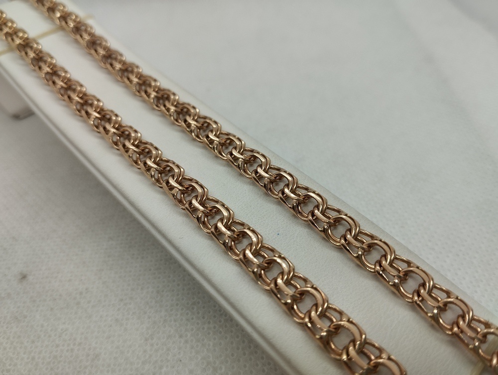 ЦЕПЬ ПОЛНОВЕСНАЯ Бисмарк (Au 585)