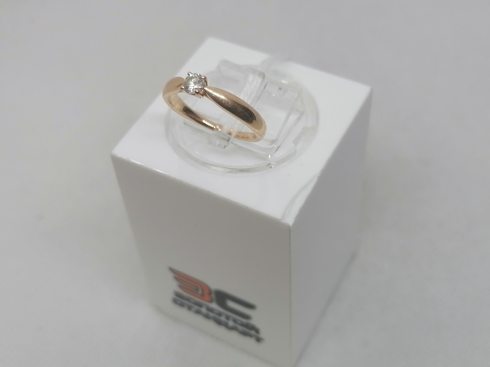 КОЛЬЦО БРИЛЛИАНТ Au 585