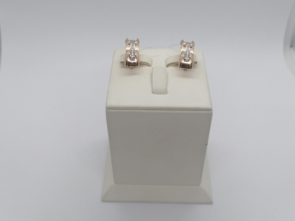 СЕРЬГИ С КАМНЯМИ (Au 585)