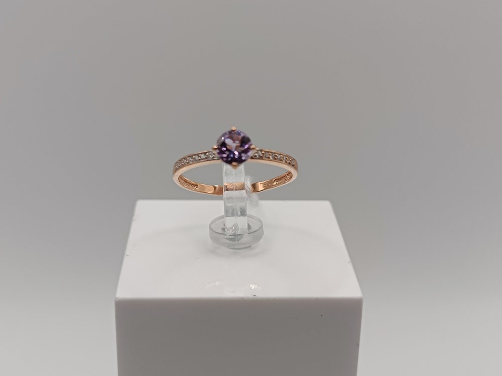 КОЛКМИ585 КОЛЬЦО С КАМНЯМИ (Au 585)