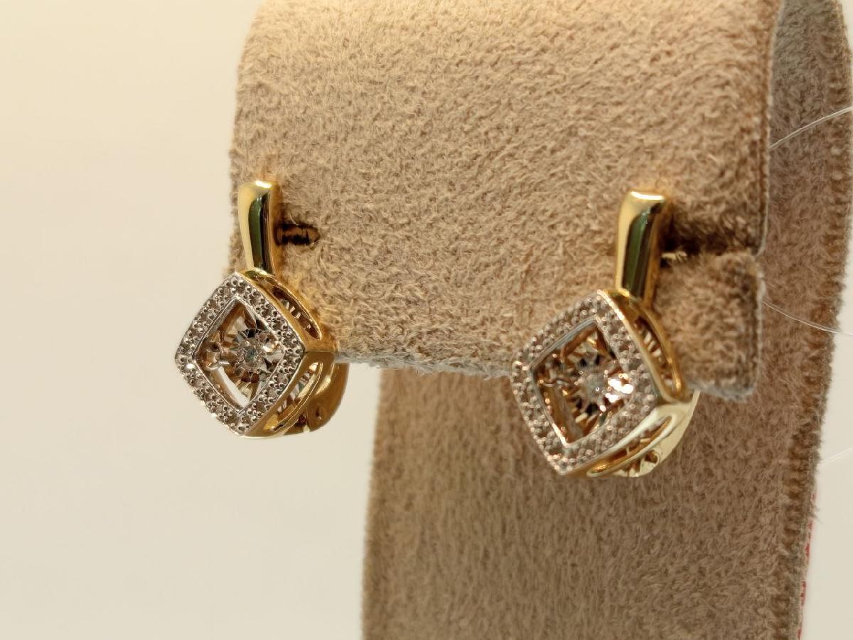 СЕРЬГИ БРИЛЛИАНТ (Au 585) СЕРЬГИ БРИЛЛИАНТ (Au 585)