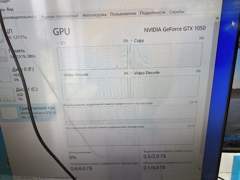 Системный блок HP; Core i5-7400, GeForce GTX 1050, 8 Гб, 128 Гб, 1 Tb