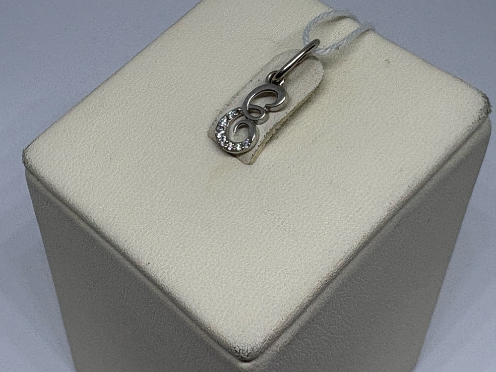 ПОДВЕСКА БУКВА Е Au 585