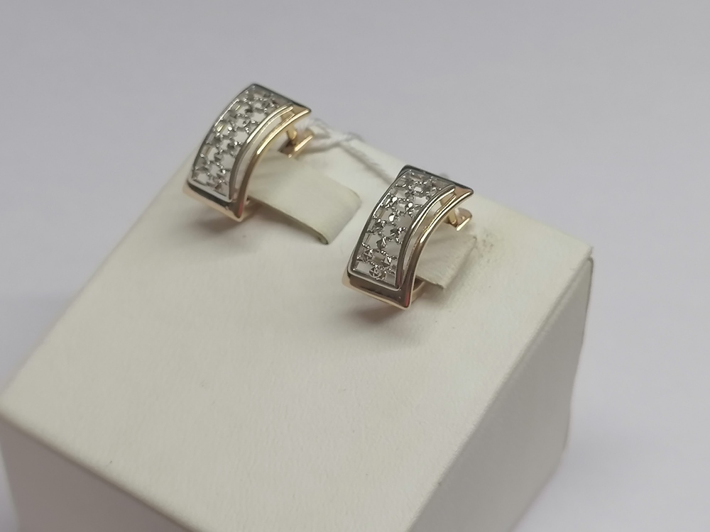 СЕРЬГИ БЕЗ КАМНЯ (Au 585)