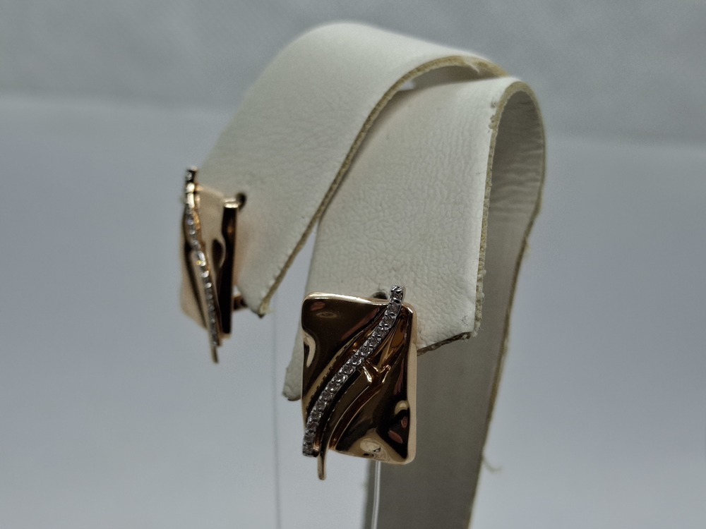 СЕРЬГИ С КАМНЯМИ (Au 585)