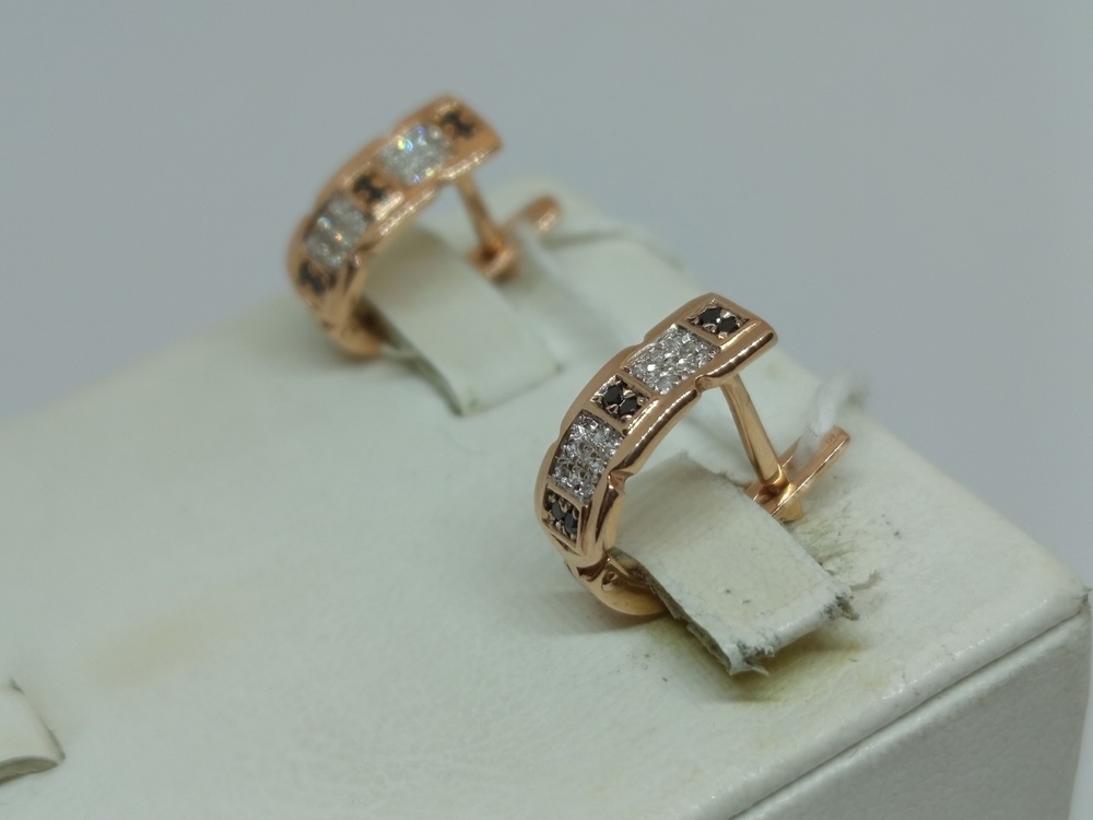 СЕРЬГИ БРИЛЛИАНТ (Au 585)