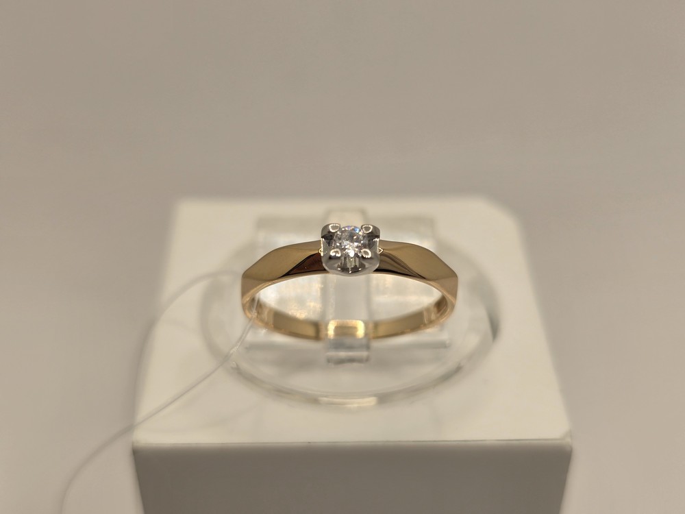 КОЛЬЦО С КАМНЕМ (Au 585)