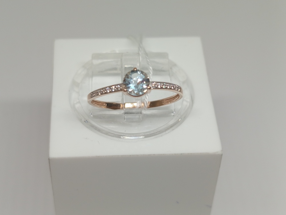 КОЛКМИ585 КОЛЬЦО С КАМНЯМИ (Au 585)