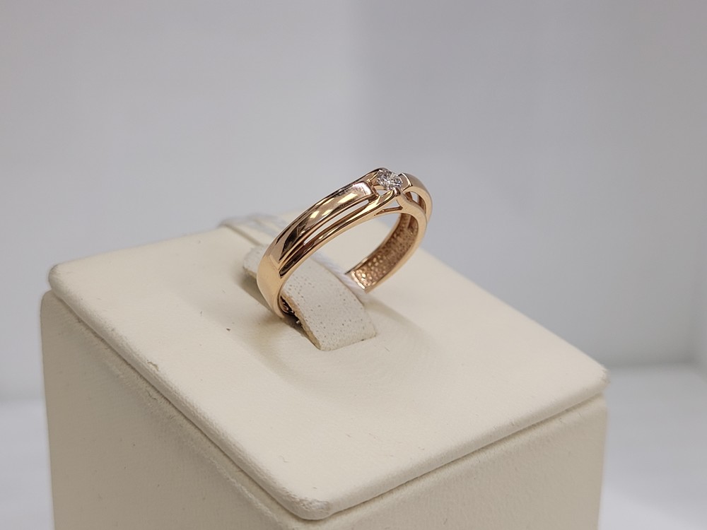 КОЛЬЦО БРИЛЛИАНТ Au 585