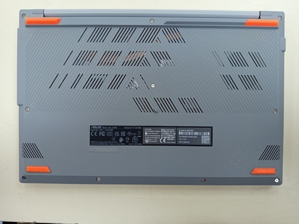 Ноутбук ASUS VivoBook E1404F; Ryzen 3 7320, Radeon Graphics, 8 Гб, 240 Гб, Нет