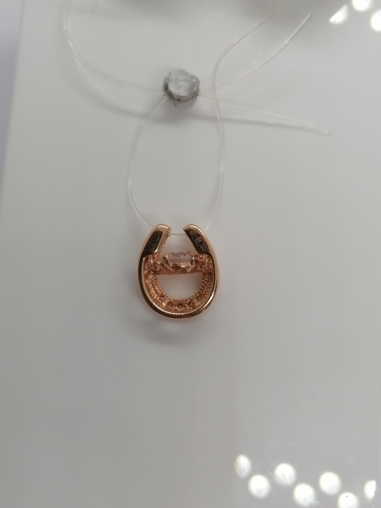 50021 ПОДВЕСКА С КАМНЯМИ (Au 585)