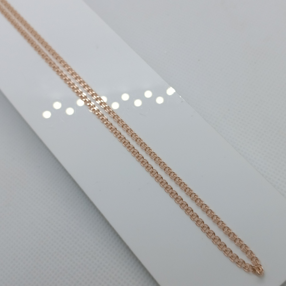 ЦЕПЬ ПУСТОТЕЛАЯ Лав (Au 585)