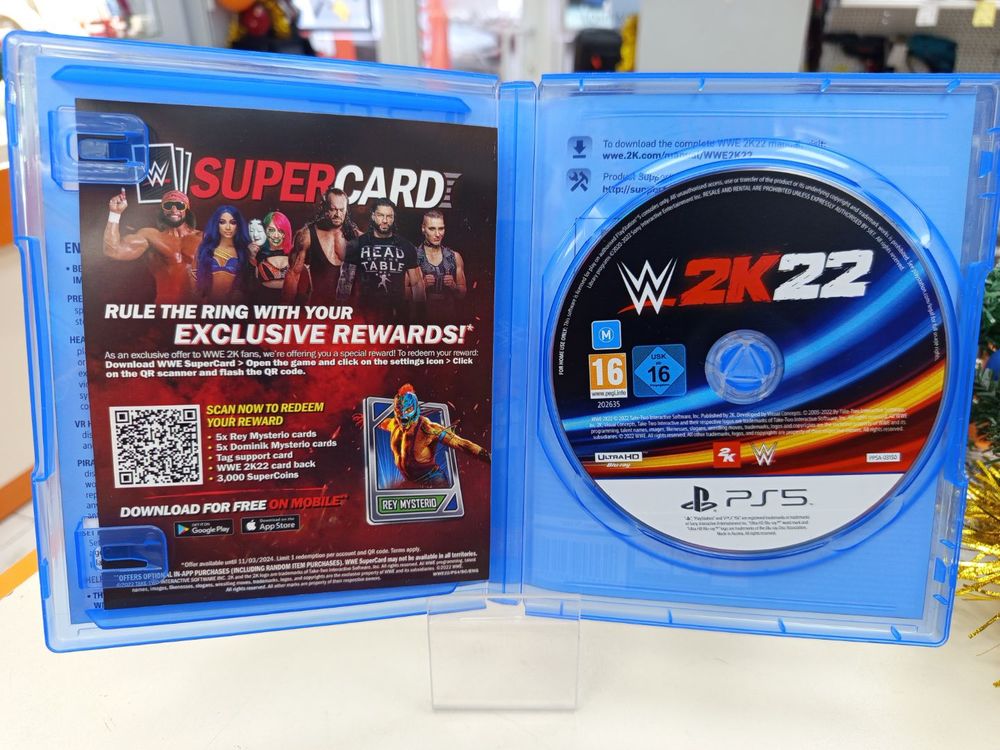 Игра  Playstation 5 WWE 2K22