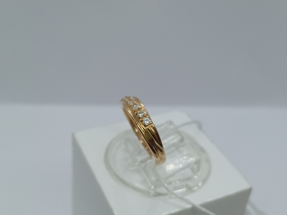 КОЛКМИ585 КОЛЬЦО С КАМНЯМИ (Au 585)