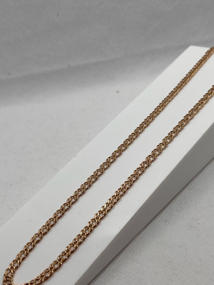 ЦПР2585 ЦЕПЬ ПУСТОТЕЛАЯ Ромб двойной (Au 585)