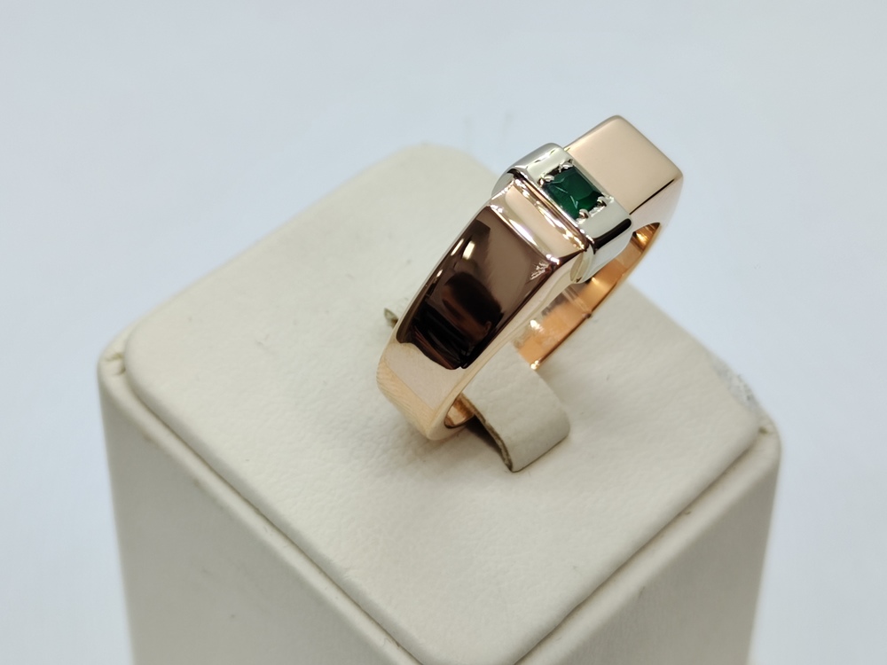 КОЛЬЦО ПЕЧАТКА с камнем (Au 585)