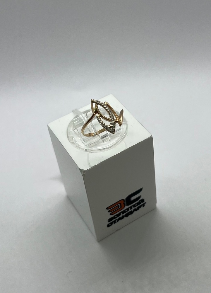 КОЛКМИ585 КОЛЬЦО С КАМНЯМИ (Au 585)