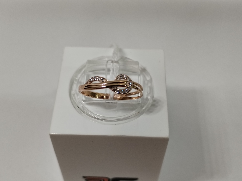 КОЛКМИ585 КОЛЬЦО С КАМНЯМИ (Au 585)