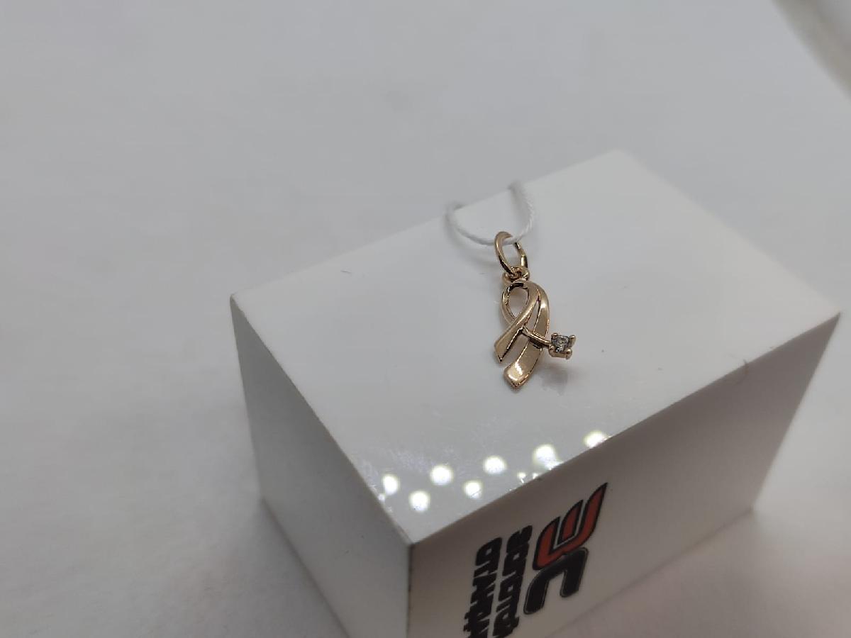 ПОДКМ585 ПОДВЕСКА С КАМНЕМ (Au 585)