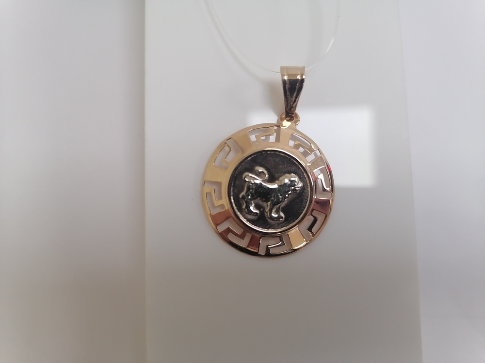 880 ПОДВЕСКА ЗНАК ЗОДИАКА без камня (Au 585)