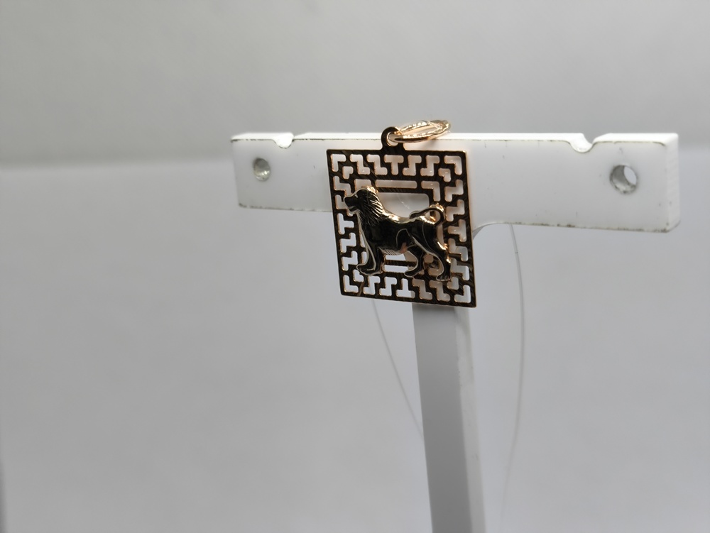 ПОДВЕСКА ЗНАК ЗОДИАКА ЛЕВ (Au 585)