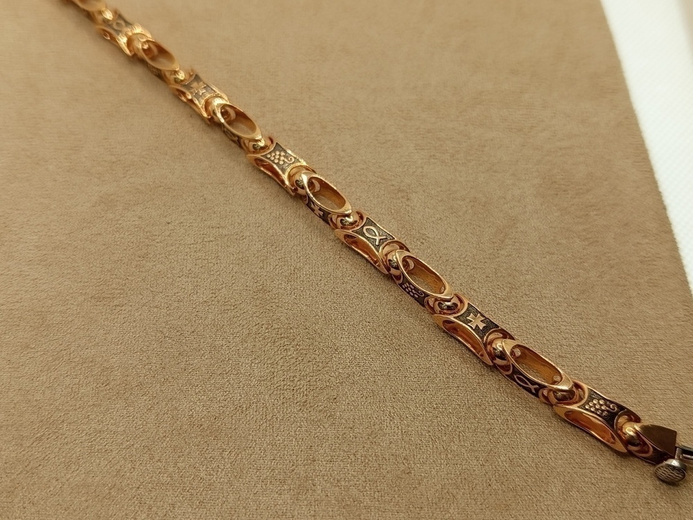 БРАСЛЕТ ФАНТАЗИЯ без камня (Au 585)