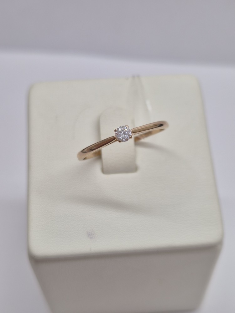 КОЛЬЦО С КАМНЕМ (Au 585)