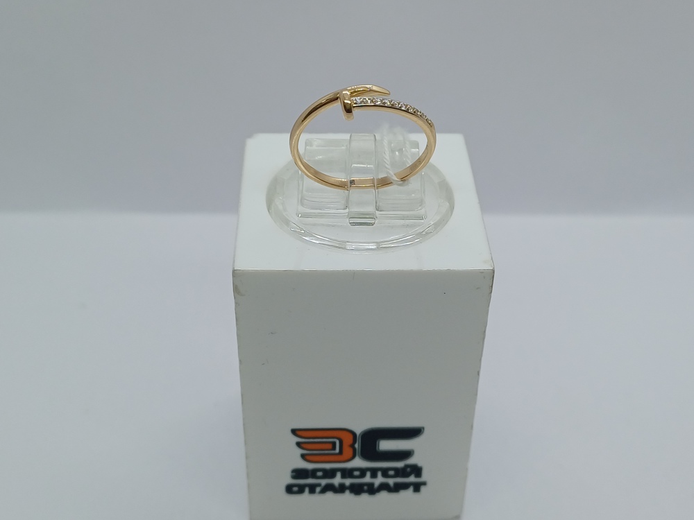 КОЛКМИ585 КОЛЬЦО С КАМНЯМИ (Au 585)