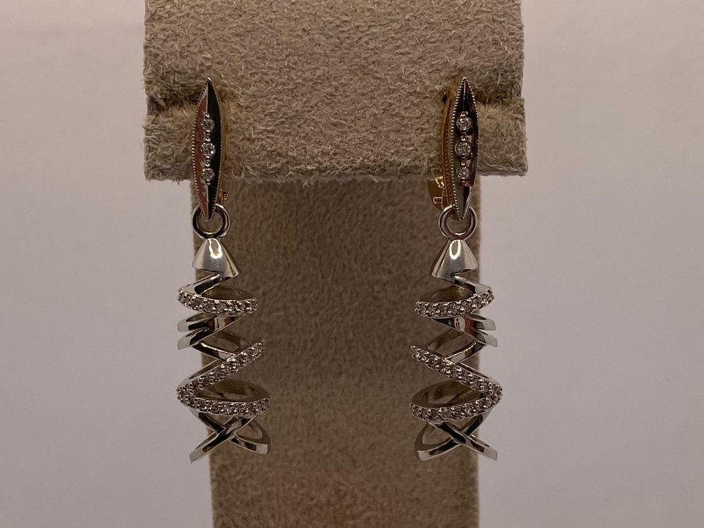 СЕРЬГИ БРИЛЛИАНТ (Au 585)