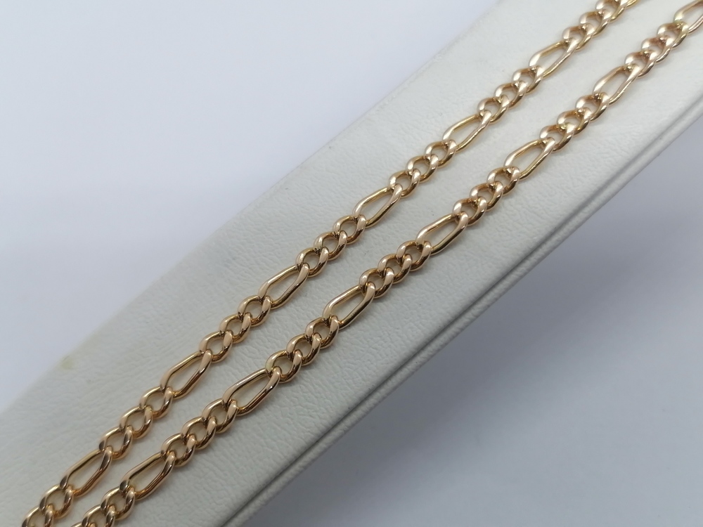 ЦЕПЬ ПОЛНОВЕСНАЯ Фигаро(картье) (Au 585)