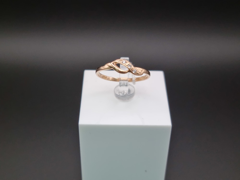 КОЛКМИ585 КОЛЬЦО С КАМНЯМИ (Au 585)