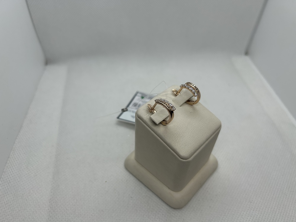 СЕРЬГИ С КАМНЯМИ (Au 585)