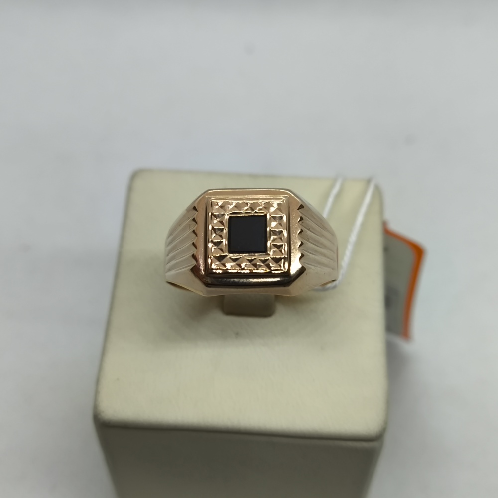 ПЕЧАТКА С КАМНЕМ (Au 585)