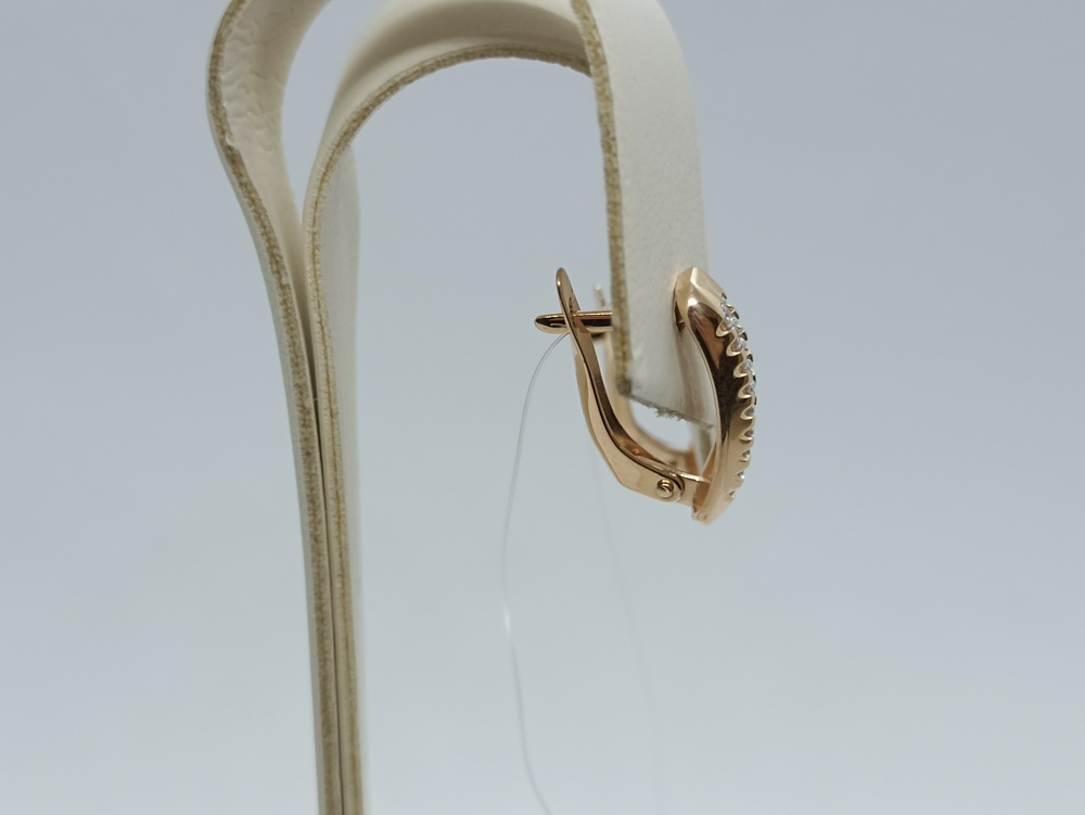 СЕРЬГИ С КАМНЯМИ (Au 585)