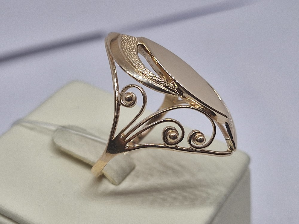 КОЛЬЦО БЕЗ КАМНЯ (Au 585)