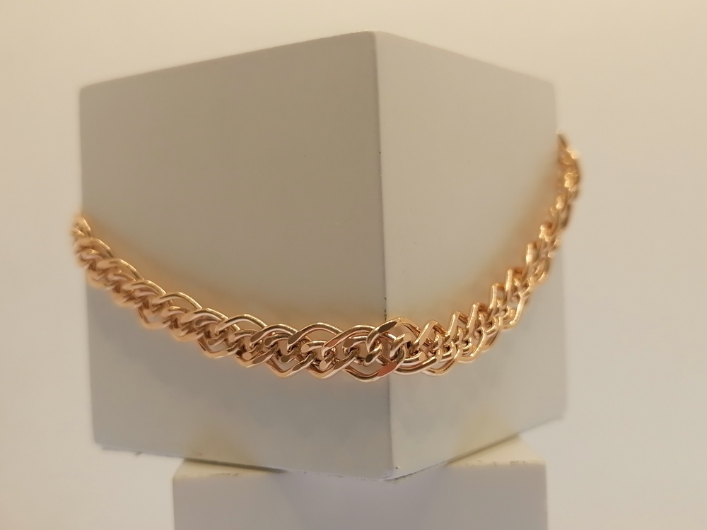 7080155П-17 БРАСЛЕТ ПУСТОТЕЛЫЙ Нона (Au 585)