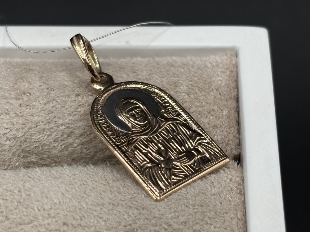 ПОДВЕСКА ИКОНА без камня (Au 585)