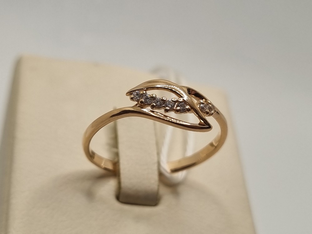 КОЛКМИ585 КОЛЬЦО С КАМНЯМИ (Au 585)