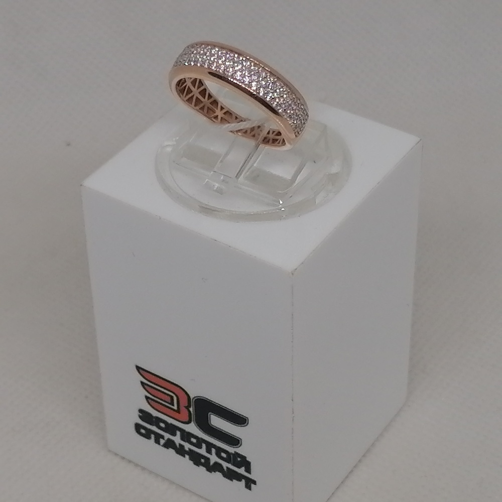 КОЛКМИ585 КОЛЬЦО С КАМНЯМИ (Au 585)