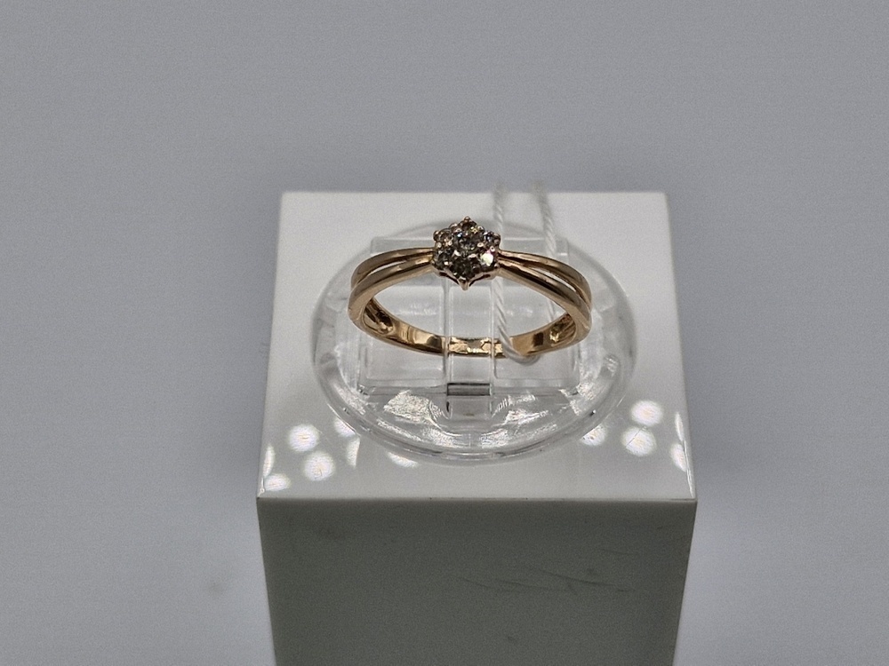 КОЛЬЦО БРИЛЛИАНТ Au 585