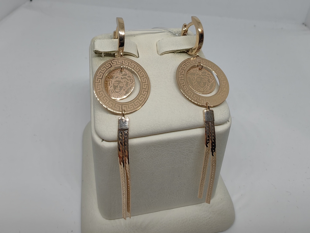 СЕРЬГИ БЕЗ КАМНЯ (Au 585)