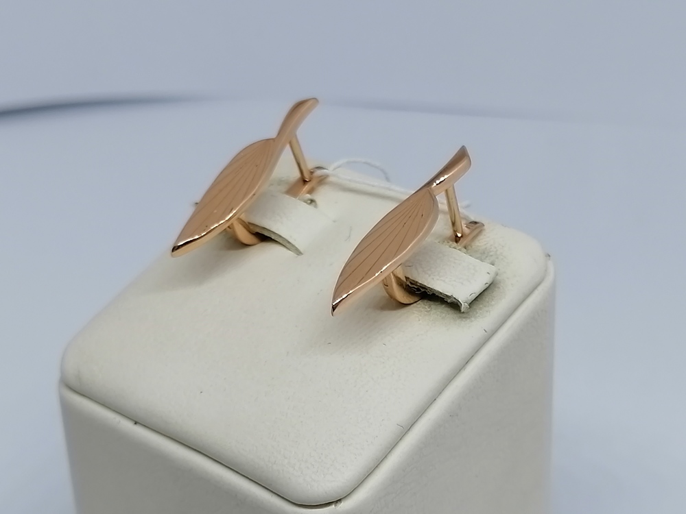 СБКМ585 СЕРЬГИ БЕЗ КАМНЯ (Au 585) СБКМ585 СЕРЬГИ БЕЗ КАМНЯ (Au 585)