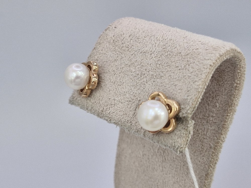 СПУС585 СЕРЬГИ ПУСЕТЫ (Au 585)